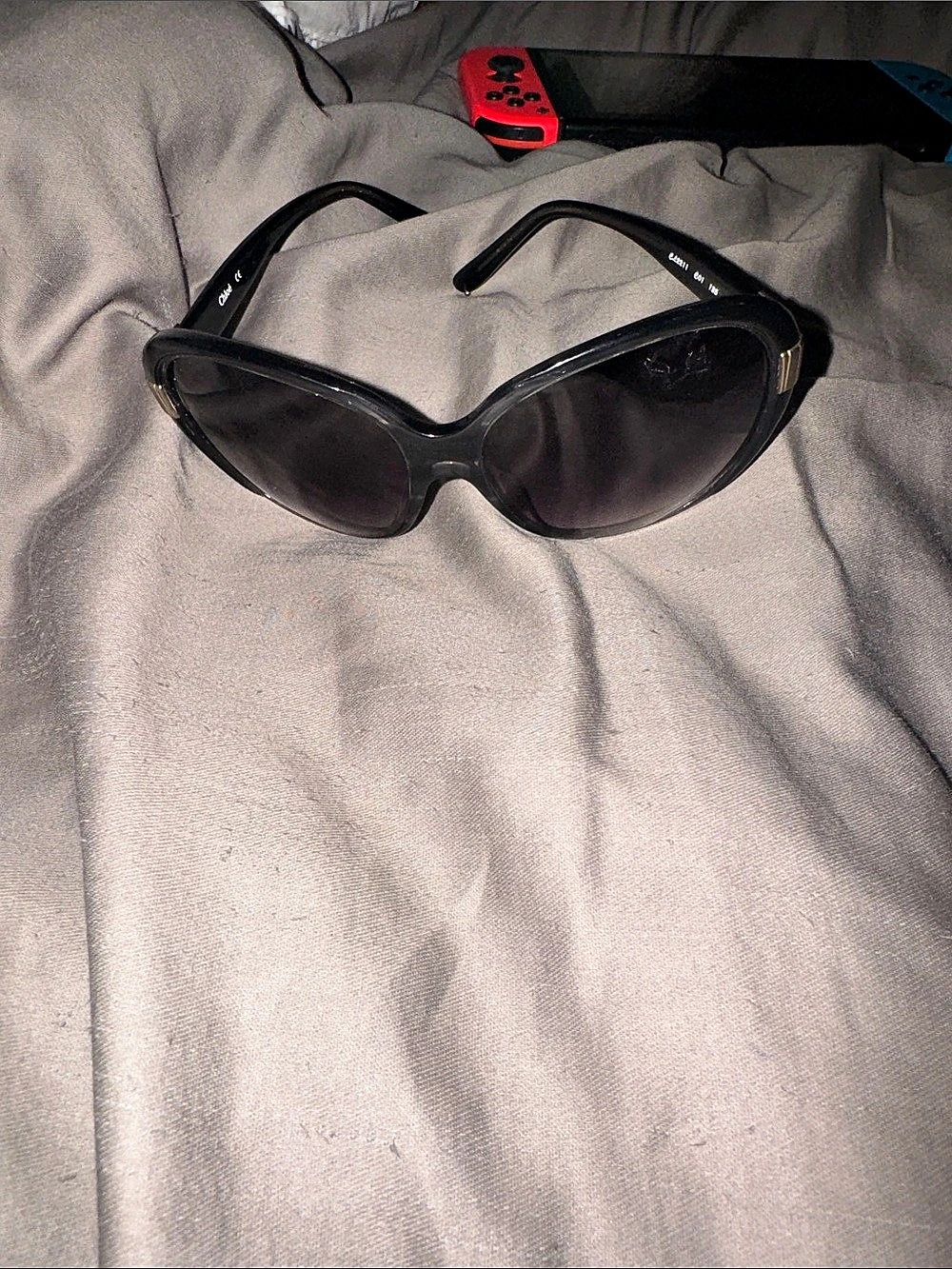 Chloé Black Oversized Sunglasses